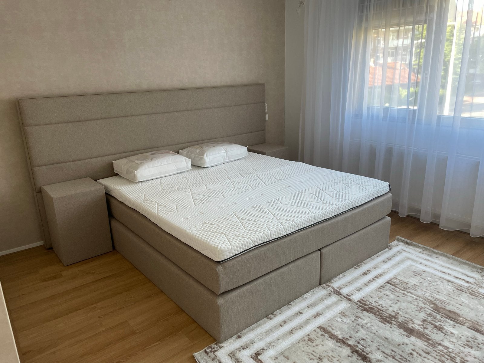 Emma Diamond Topper 180x200 | Luxe Topmatras | Goede Staat, Tweepersoons, Ophalen of Verzenden, Zo goed als nieuw, Matras