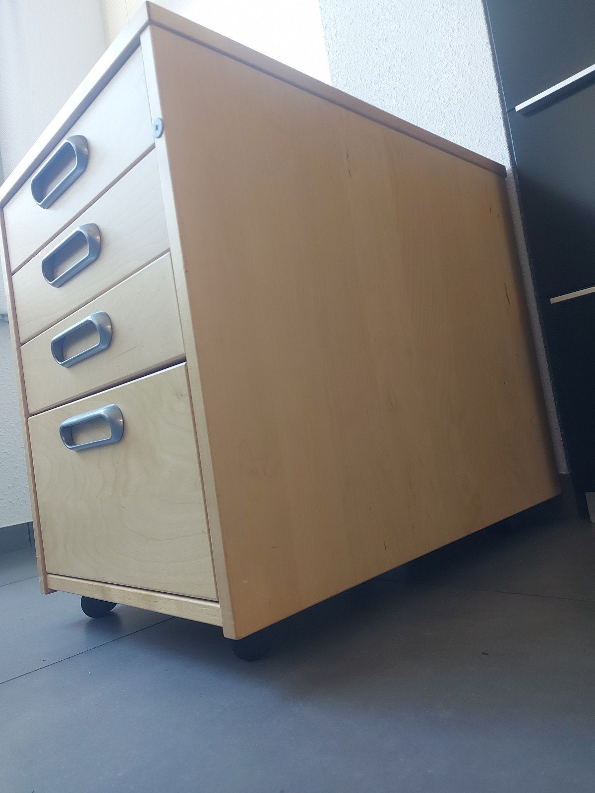 Ikea Effektiv Ladenkastje - 4 laden op wieltjes, Minder dan 50 cm, Ophalen of Verzenden, 3 of 4 laden, Minder dan 100 cm