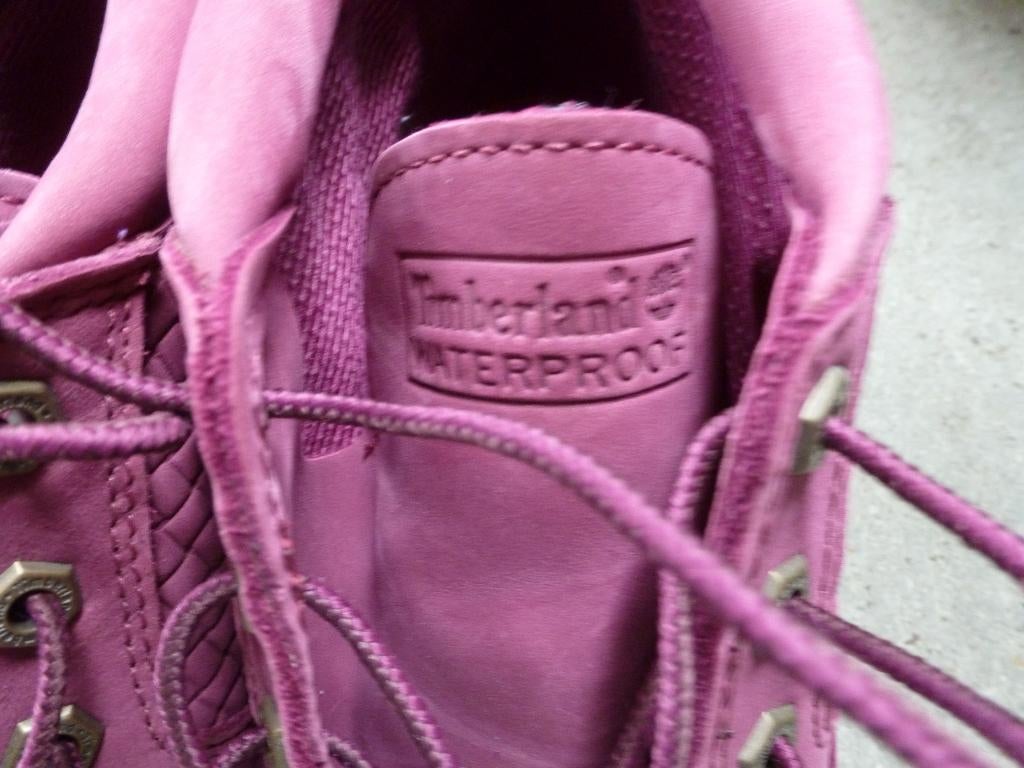 TIMBERLAND veterboots WATERPROOF roze 39,5 -GRATIS zenD, Verzenden, Nieuw, Wandelschoenen, Roze