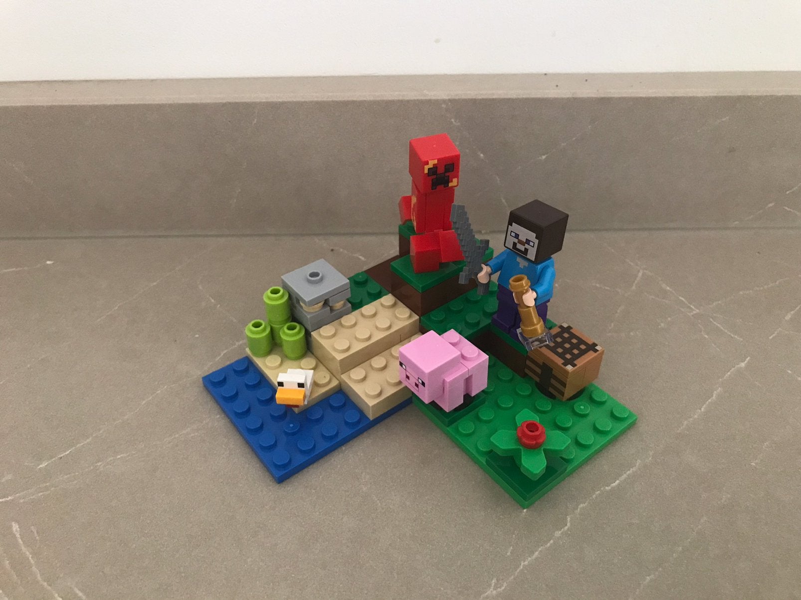 Lego minecraft set 21177, Compleet, Minecraft, Lego, Ophalen of Verzenden