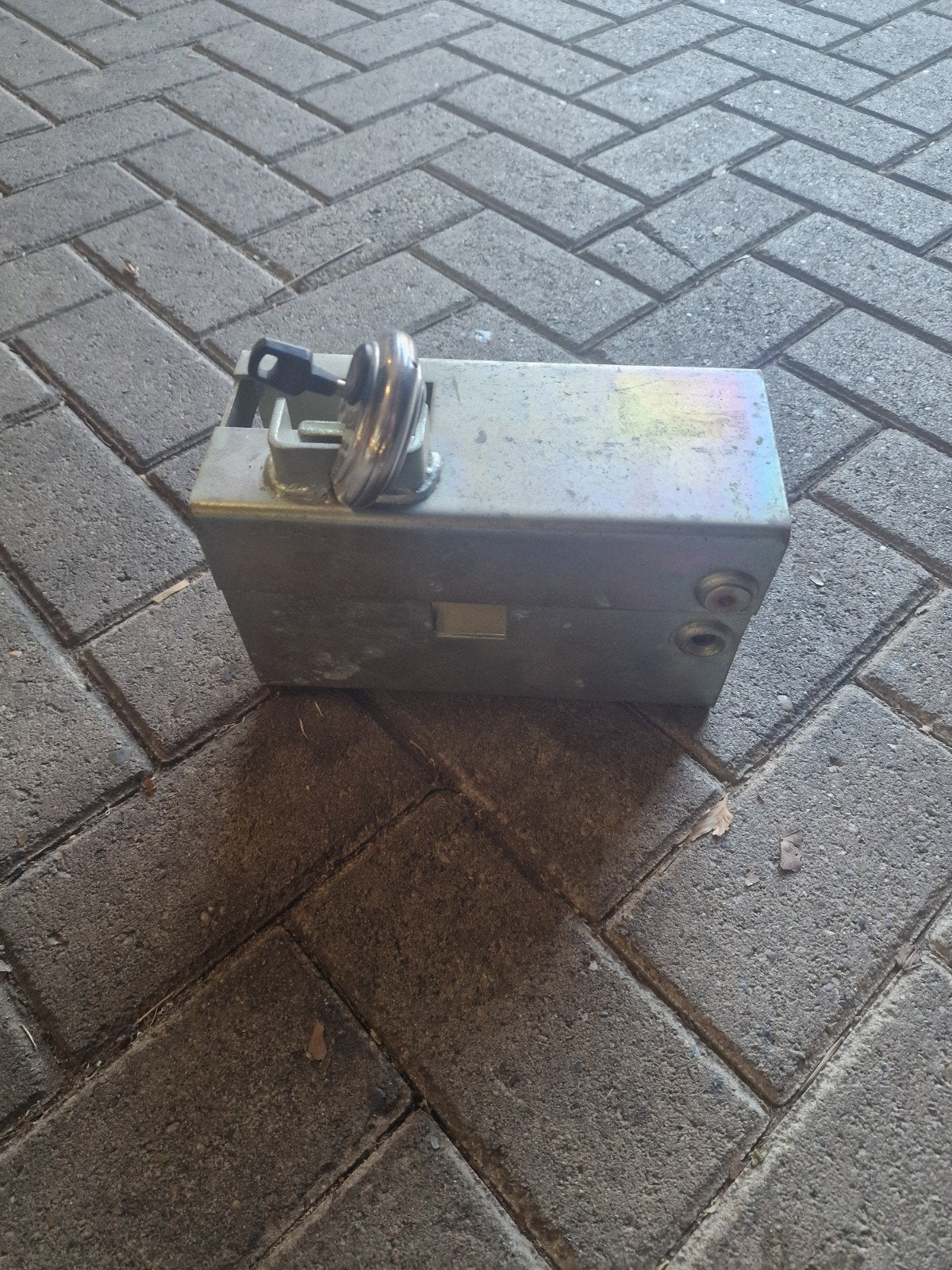 Disselslot voor aanhanger of caravan, Ophalen, Gebruikt