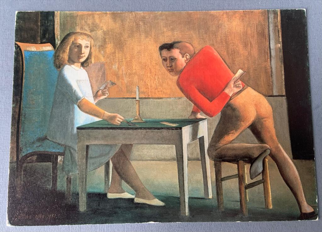 ‘Het Kaartspel' Kunstkaart - 1948-1950, Verzenden, 1980 tot heden, Ongelopen, Cultuur en Media