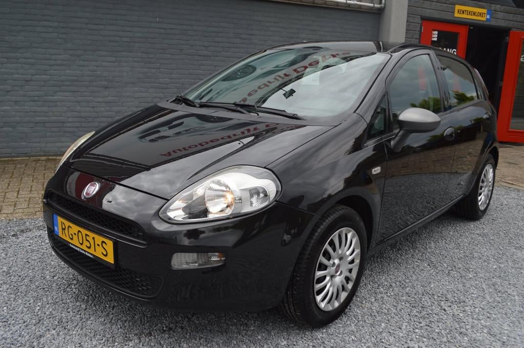 Fiat Punto Evo 1.2 Lounge Airco 5Drs Lage Km Stand Stuurbekr, Auto's, Fiat, Voorwielaandrijving, 1005 kg, Stof, 4 cilinders