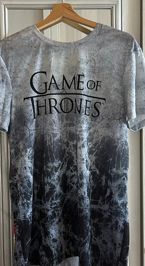 Game of Thrones T-shirt - Maat M, Ophalen of Verzenden, Gedragen, Overige maten, Grijs