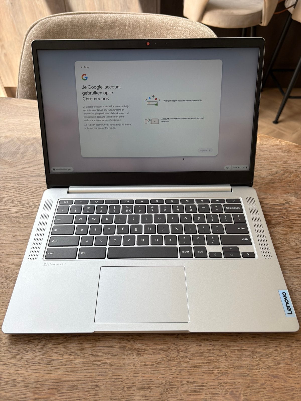 Lenovo chromebook Slim 3, Computers en Software, Chromebooks, Ophalen of Verzenden, Zo goed als nieuw, 14 inch, 4 GB of minder