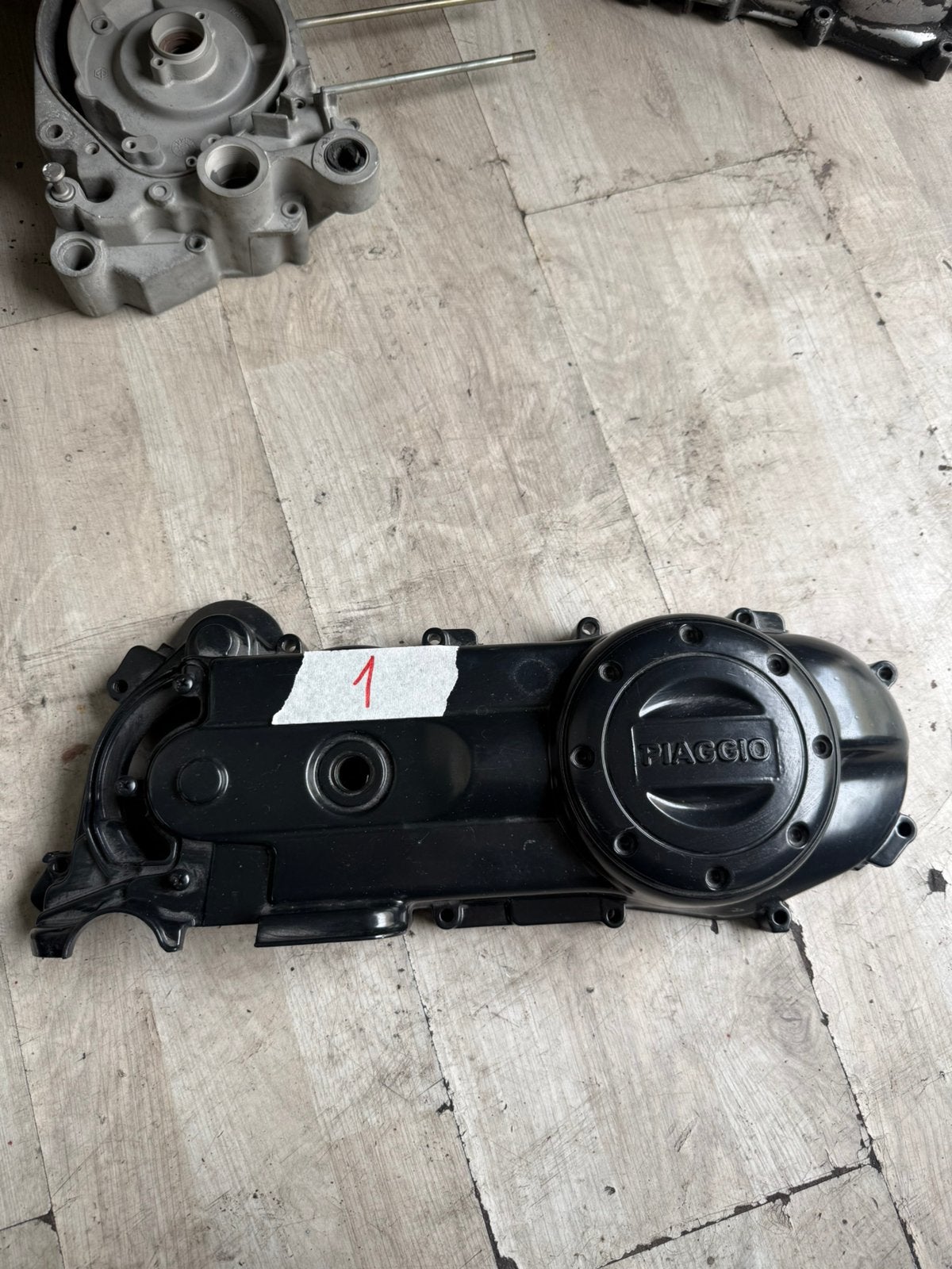 Piaggio 4takt carterkap gepoedercoat, Ophalen of Verzenden