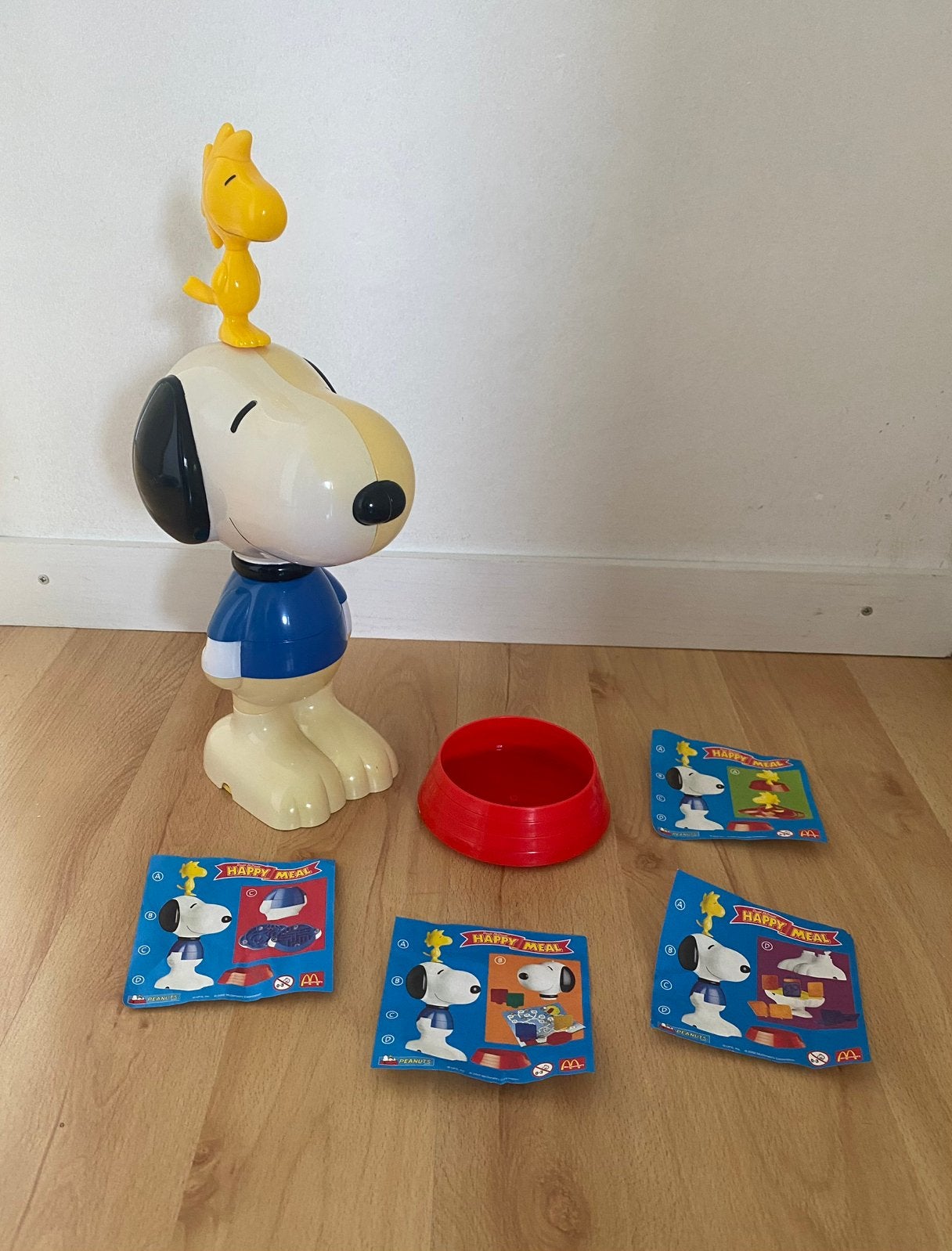 Mc Donald Happy Meal Snoopy spelletjes  Compleet., Ophalen of Verzenden, Zo goed als nieuw