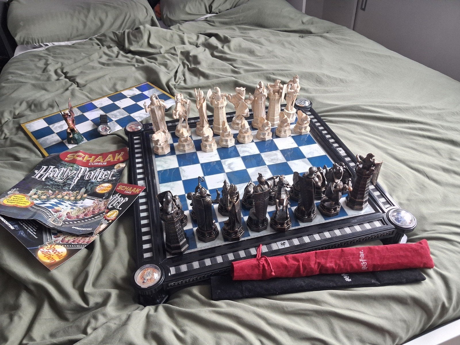 Harry Potter Schaakset  zeer compleet, Een of twee spelers, Ophalen, Gebruikt