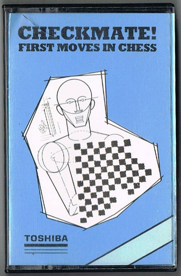 MSX spelcassette Checkmate! schaken Toshiba, Spelcomputers en Games, Games | Overige, Verzenden, Overige genres, 2 spelers, Zo goed als nieuw