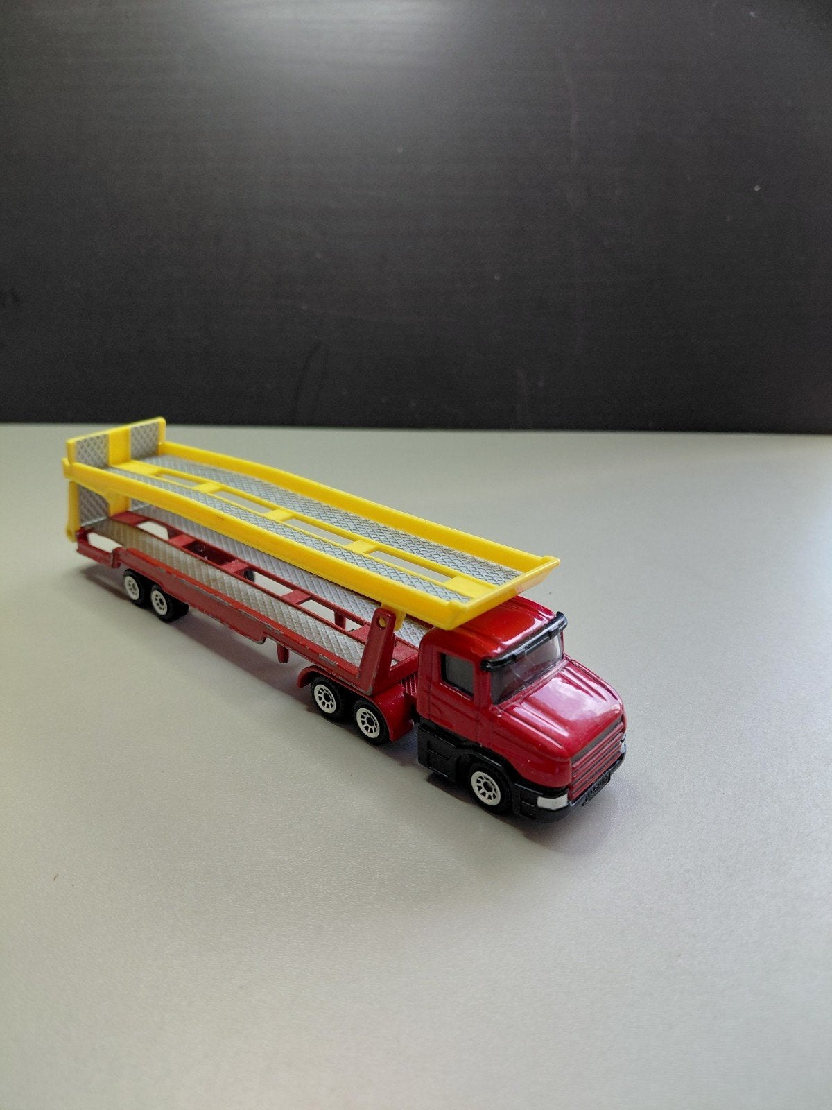 Siku Scania Torpedo Autotransport 1/87, Ophalen of Verzenden, Gebruikt, Bus of Vrachtwagen