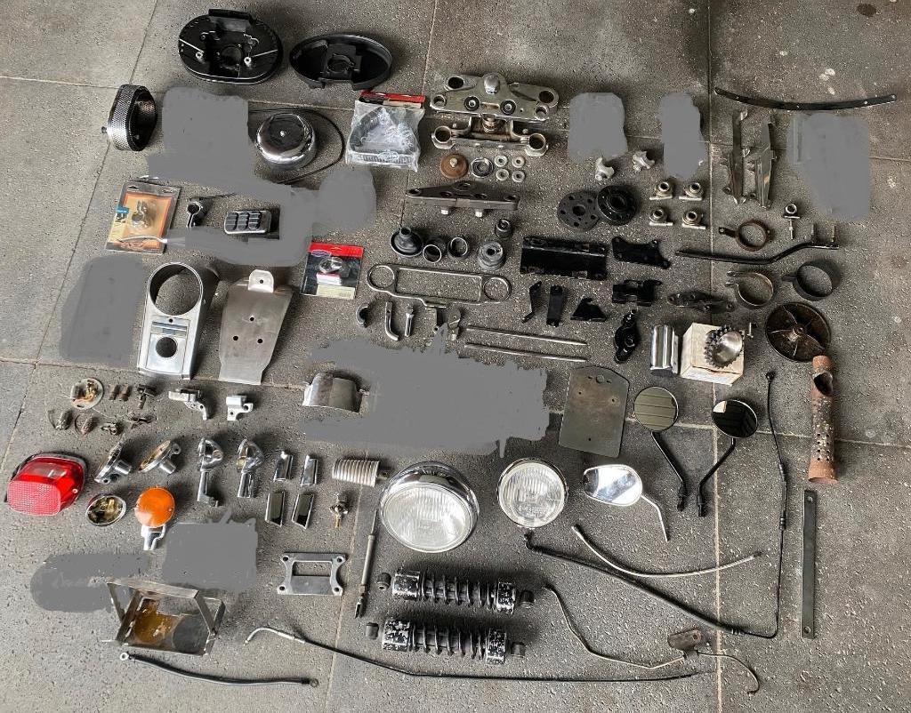HD onderdelen FX / FL / XL Electra / Shovelhead / Sportster, Motoren, Ophalen of Verzenden, Gebruikt