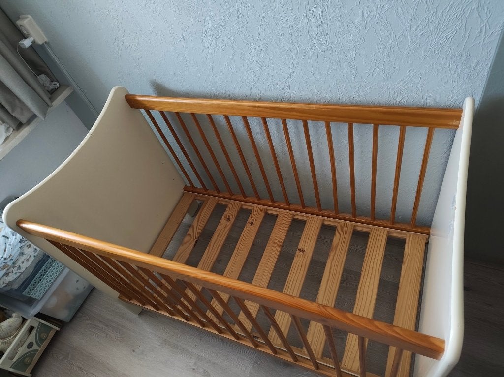 babybed/ledikant 60x120, Kinderen en Baby's, Babywiegjes en Ledikanten, Ophalen, Gebruikt, Ledikant