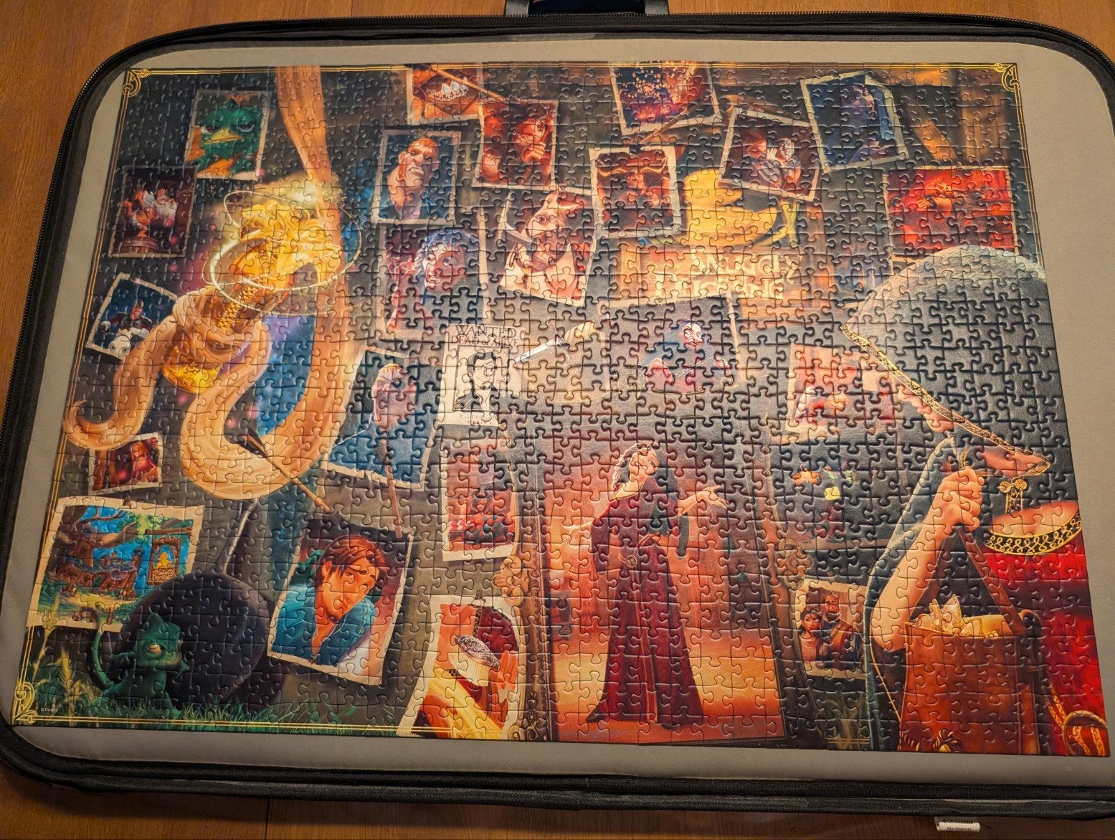 puzzel 1000 stukjes Rapunzel, Ophalen, 500 t/m 1500 stukjes, Zo goed als nieuw