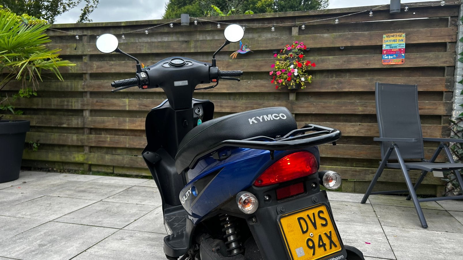 Foto 5 van Kymco Agility geel kenteken – rijdt goed – €450