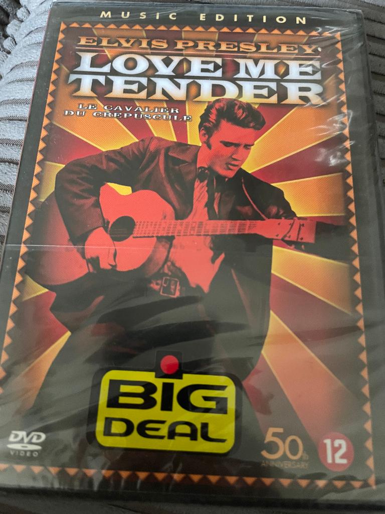 Elvis dvd love me tender, Verzamelen, Verzenden, Nieuw, Overige typen