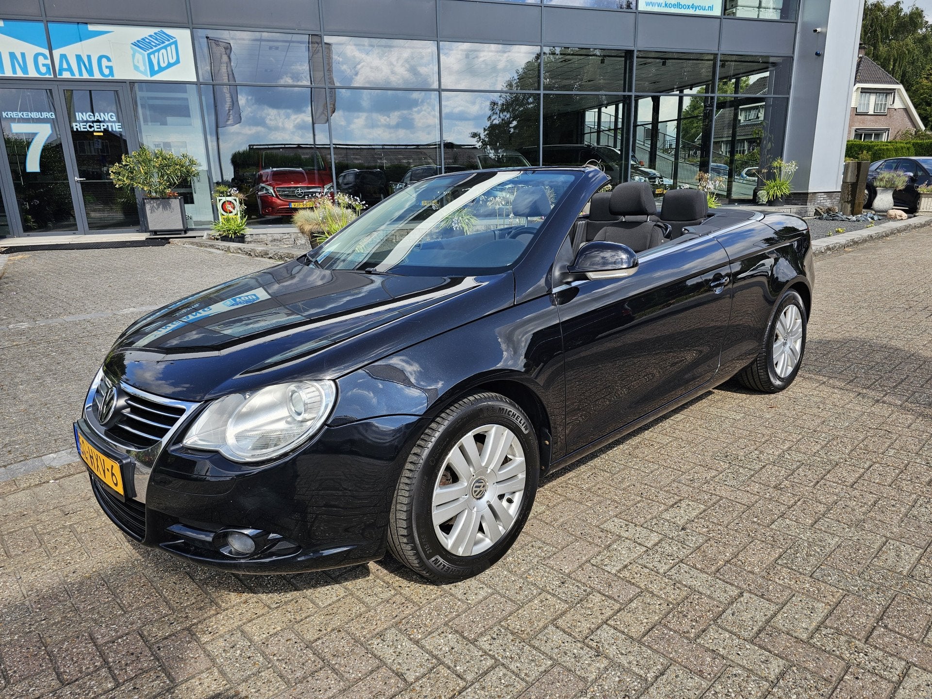 Volkswagen Eos 2.0-16v FSI (bj 2009), Auto's, Voorwielaandrijving, Stof, Gebruikt, 4 cilinders