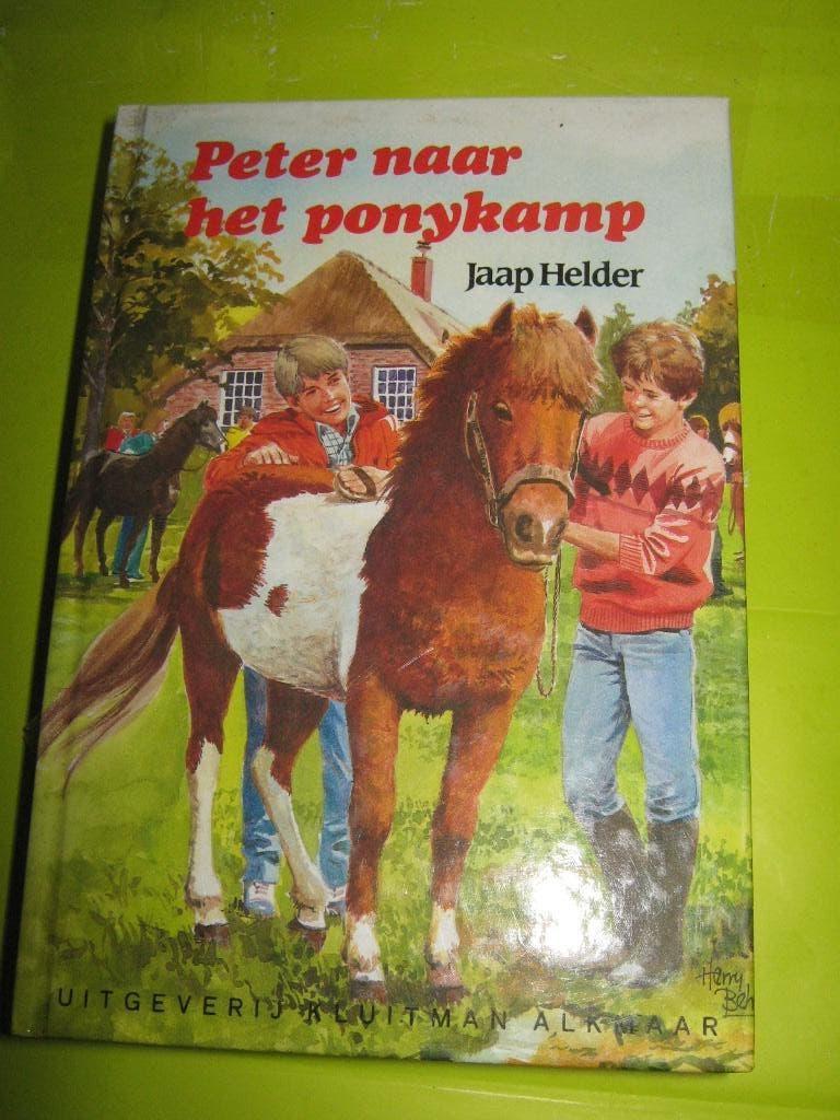 KINDERBOEK PETER NAAR HET PONYKAMP €0,35!, Boeken, Ophalen, Gelezen, Jaap Helder, Fictie algemeen