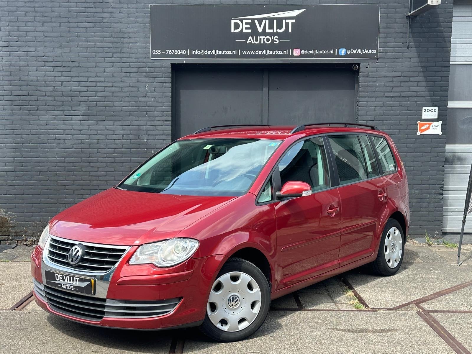 Volkswagen Touran 1.4 TSI Comfortline | Climate Control | Cr, Voorwielaandrijving, Euro 5, Gebruikt, Zwart