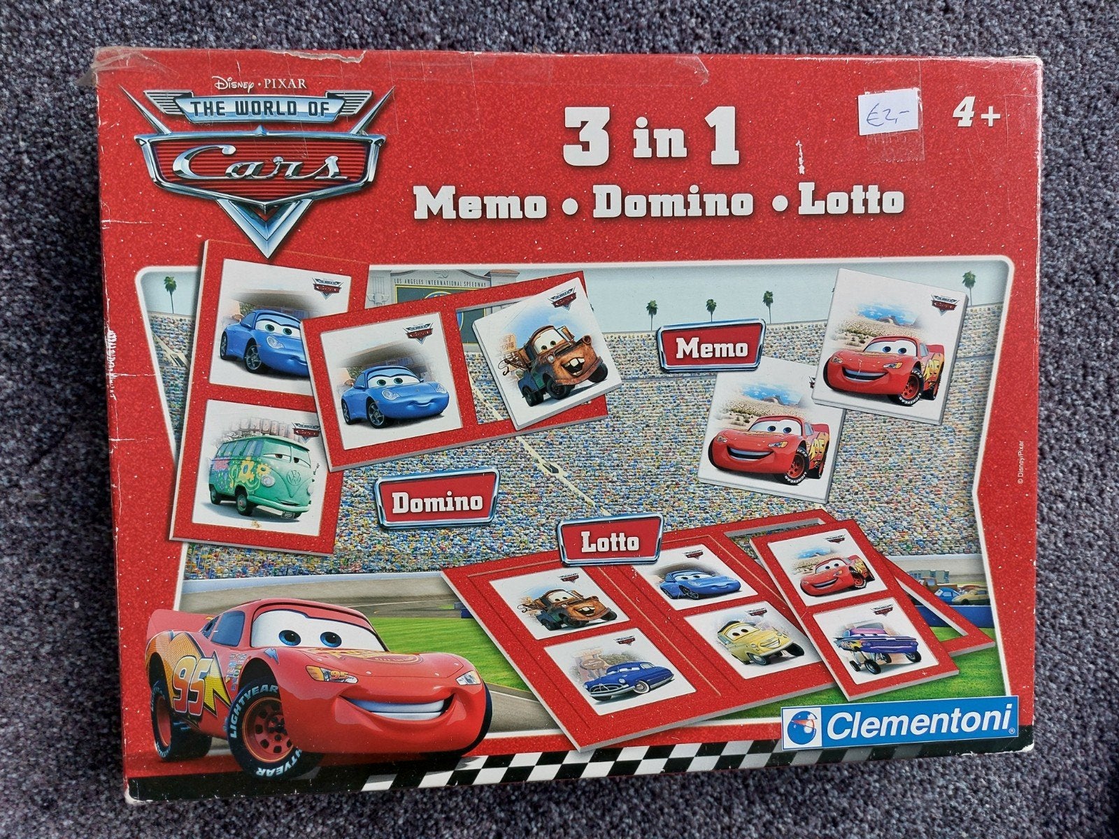cars 3 in 1 spellenset, Ophalen of Verzenden, Zo goed als nieuw
