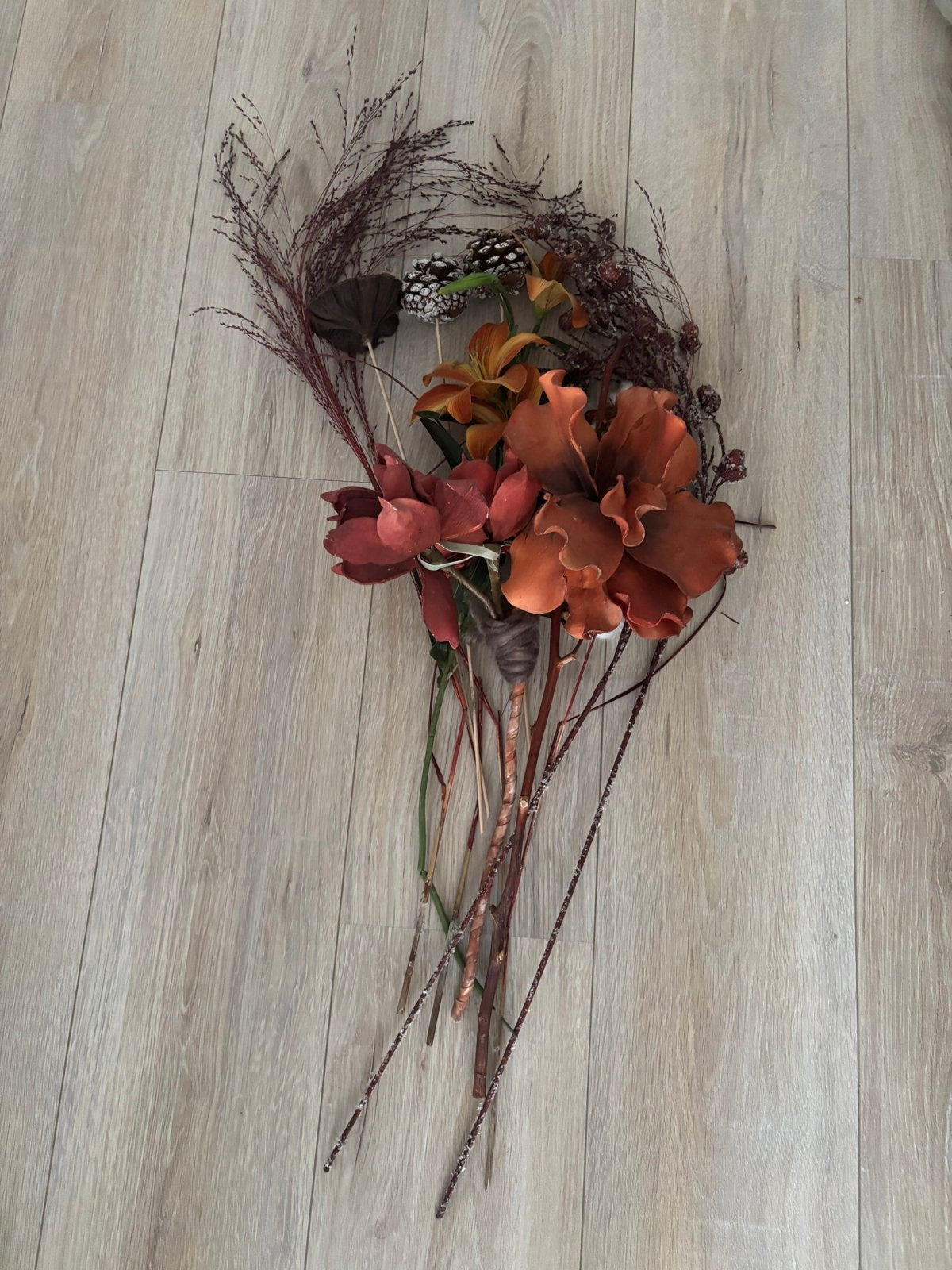 Kunstbloemen boeket, Binnen, Gebruikt, Textiel, Ophalen of Verzenden