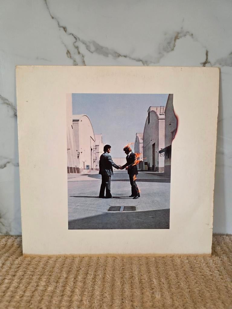 Pink Floyd – Wish You Were Here (1975, NL), Cd's en Dvd's, Vinyl | Rock, Ophalen of Verzenden, Gebruikt, 12 inch, Progressive