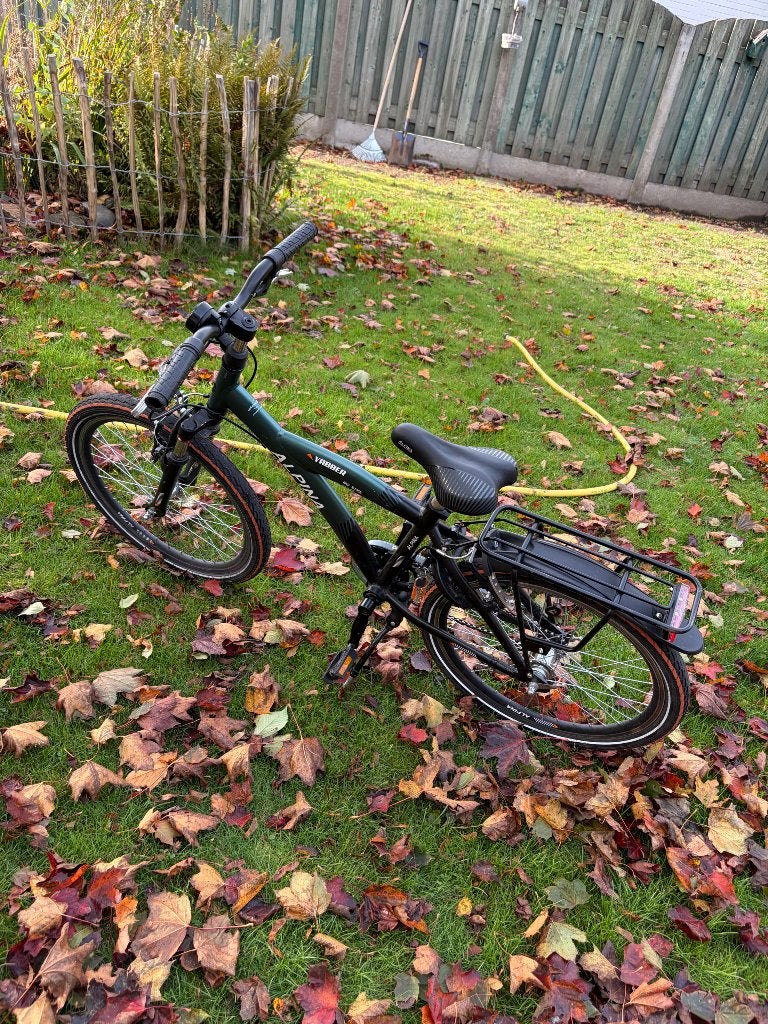 Kinderfiets Alpina Yabber 22”, Ophalen, 20 inch of meer, Gebruikt, Velgrem