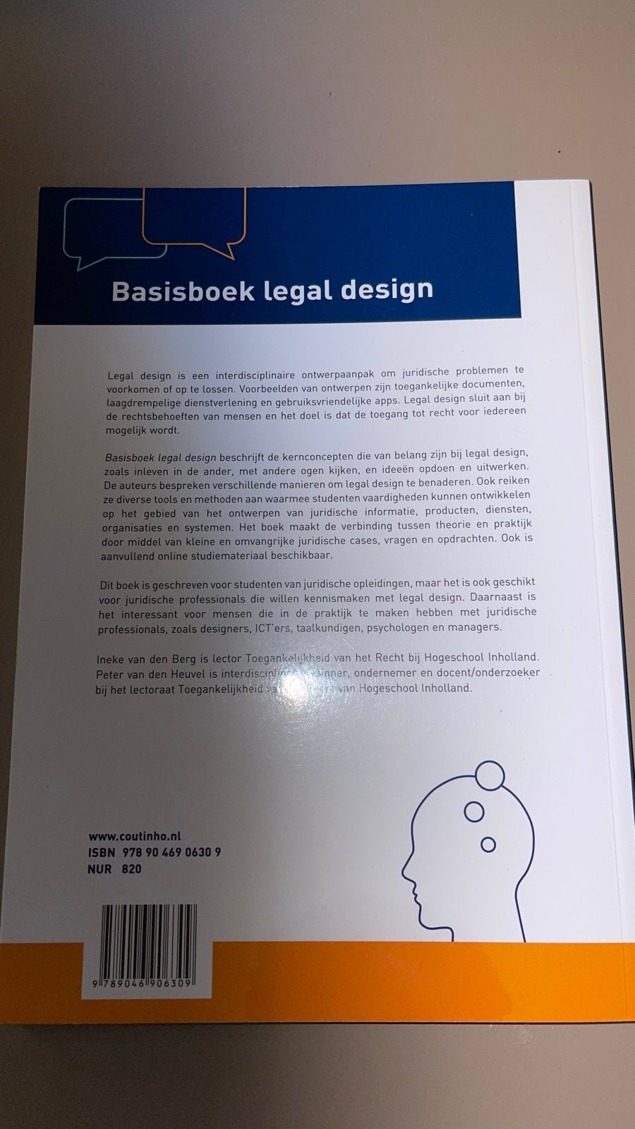 Basisboek Legal Design - Juridische Problemen Oplossen, Boeken, Studieboeken en Cursussen, Ophalen of Verzenden, Gamma, Zo goed als nieuw