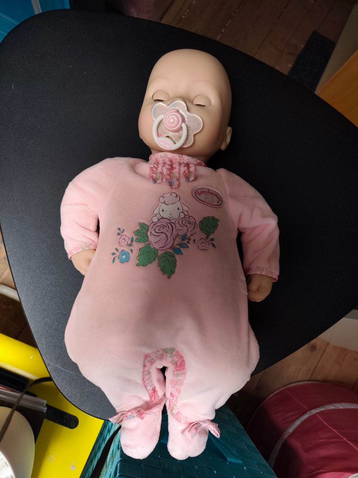 baby born pop Annabelle, Ophalen of Verzenden, Zo goed als nieuw, Babypop