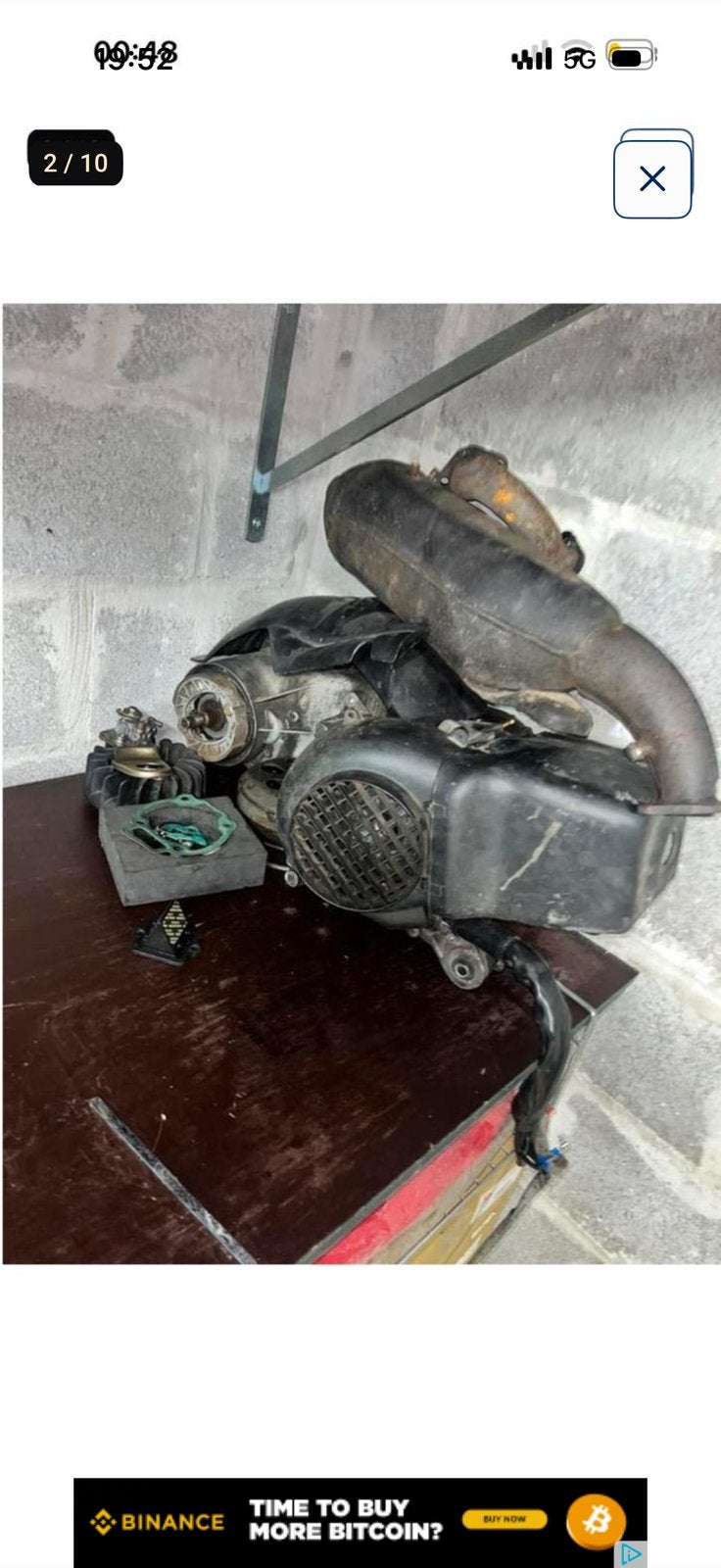 125cc blok, Ophalen, Zo goed als nieuw, Benzine, Overige modellen