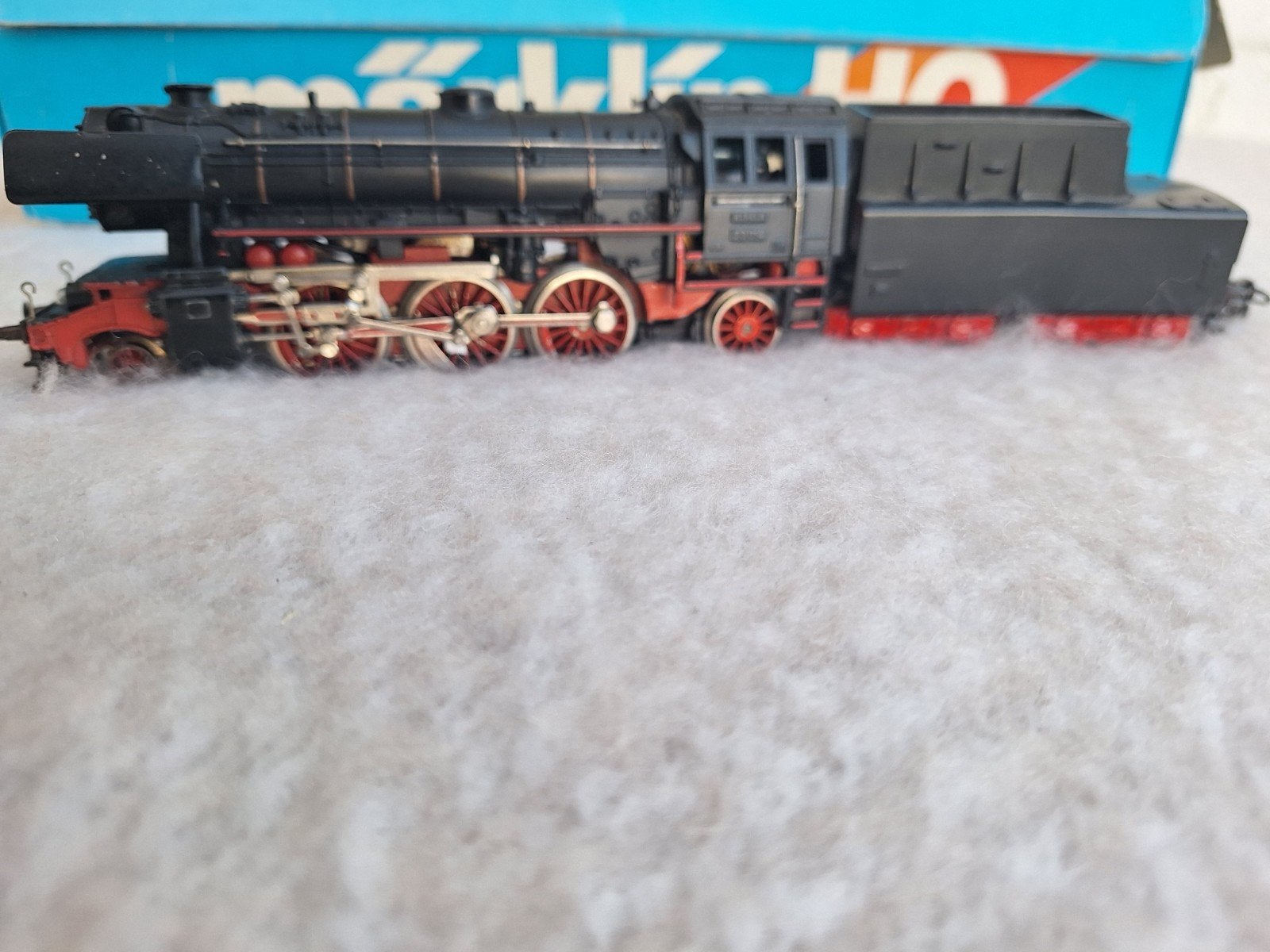 Märklin H0 Stoomlocomotief met Tender - Zo goed als nieuw, Wisselstroom, Locomotief, Ophalen of Verzenden, Zo goed als nieuw