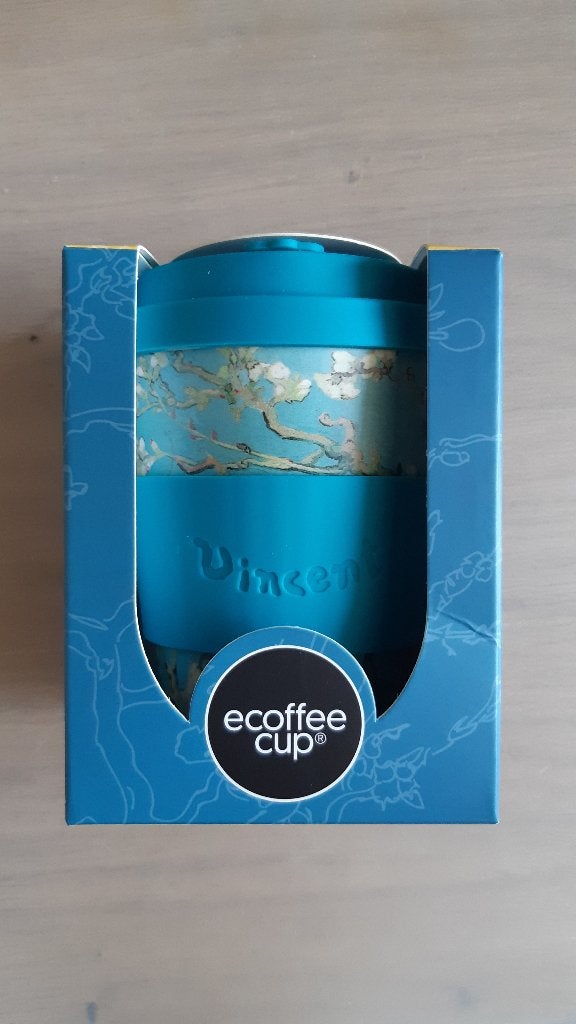 Ecoffee Cup - Van Gogh Museum - Amandelbloesem, Kunststof, Overige merken, Nieuw, Ophalen of Verzenden