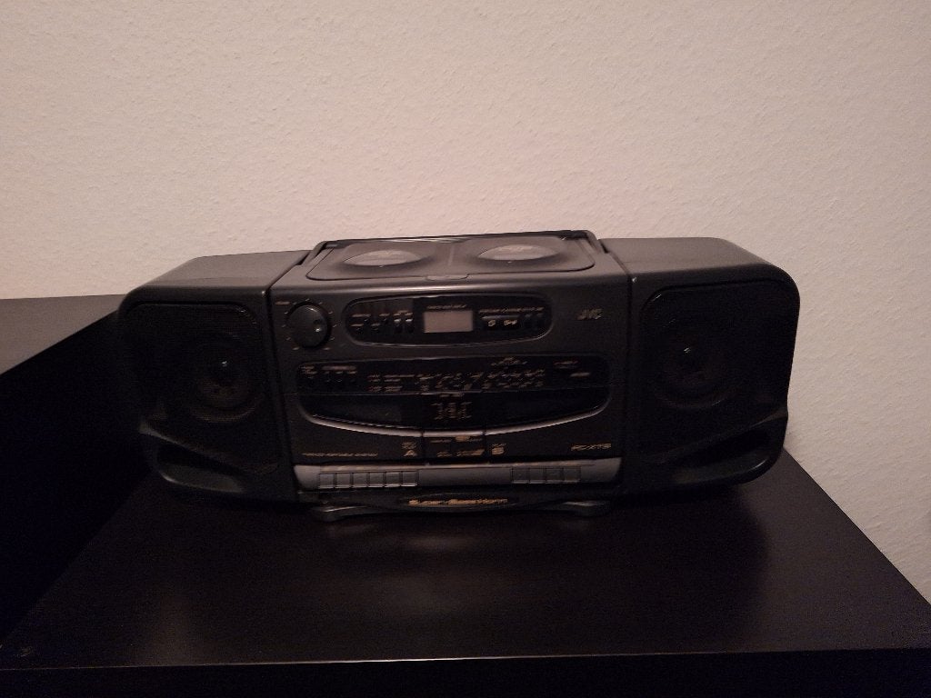 JVC PC-XT3 Draagbare Stereo CD Cassette Radio Boombox