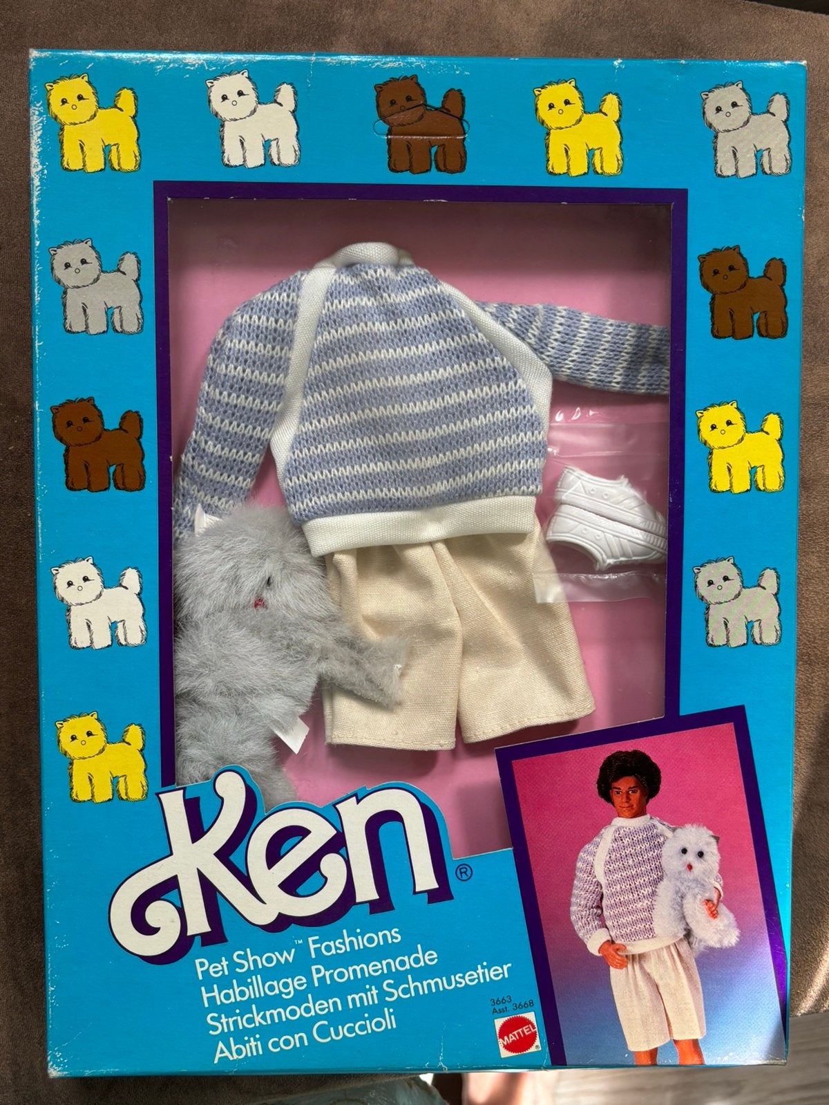 Barbie Pet show Ken Fashion NRFB, Ophalen of Verzenden, Zo goed als nieuw, Fashion Doll