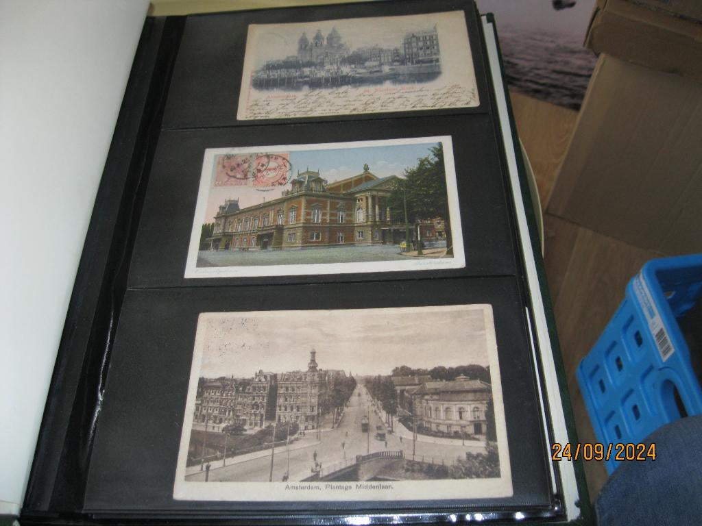 Verzameling ansichtkaarten in album, Ophalen of Verzenden, 1940 tot 1960, Gelopen, Noord-Brabant