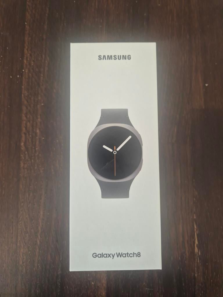 Nieuwe Samsung Galaxy Watch8 LTE - Nooit geopend, Sieraden, Tassen en Uiterlijk, Smartwatches, Zwart, Nieuw, Ophalen of Verzenden