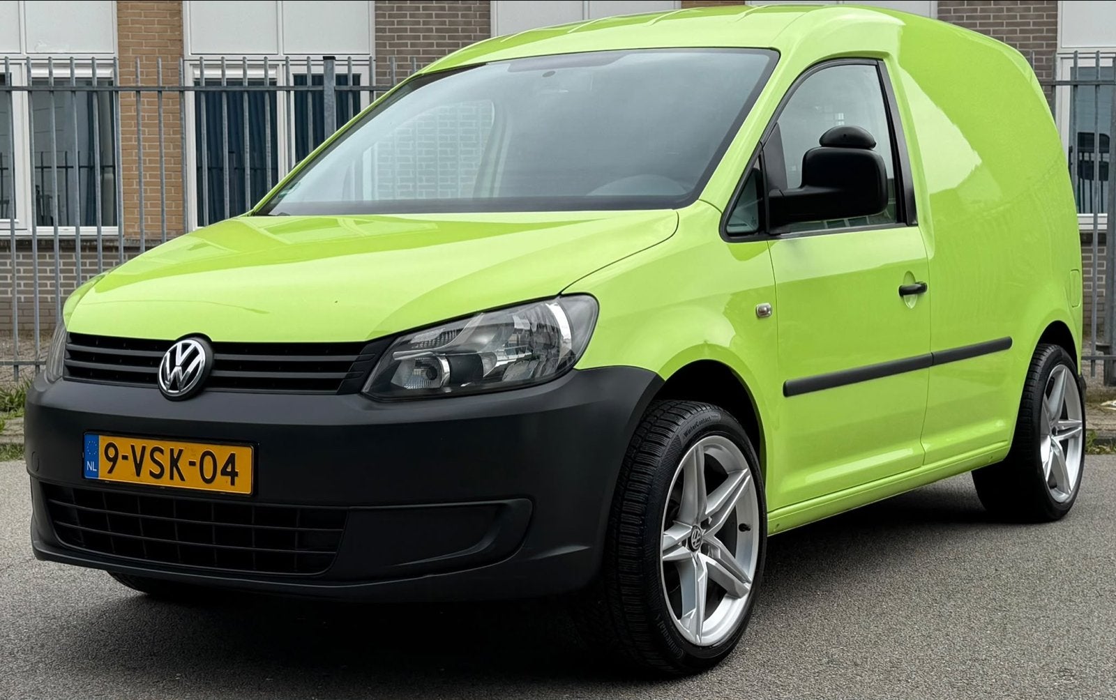 VW Caddy 1.6 TDI  | Mooie uitvoering | APK nieuw, Bluetooth, Particulier, Te koop, Groen