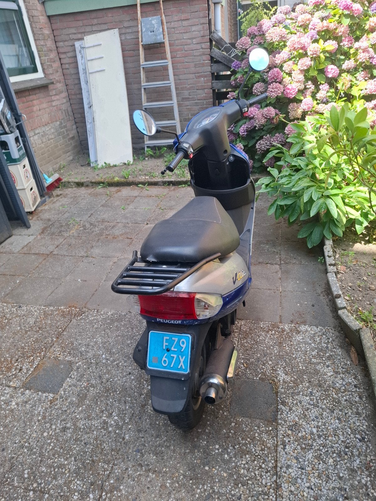 snorscooter doet het goed, Ophalen, Gebruikt