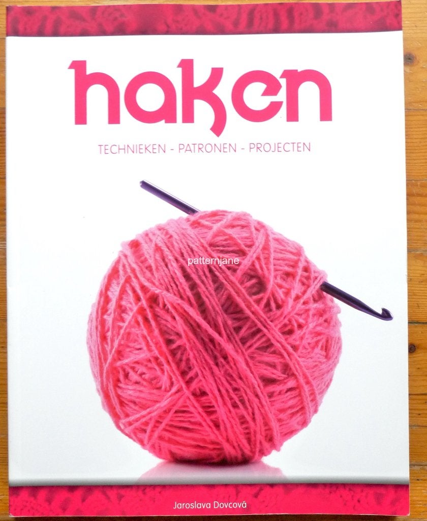 haken mooie patronen / projecten door: jaroslava drovcova, Verzenden, Zo goed als nieuw, Breien of Haken, Patroon of Boek