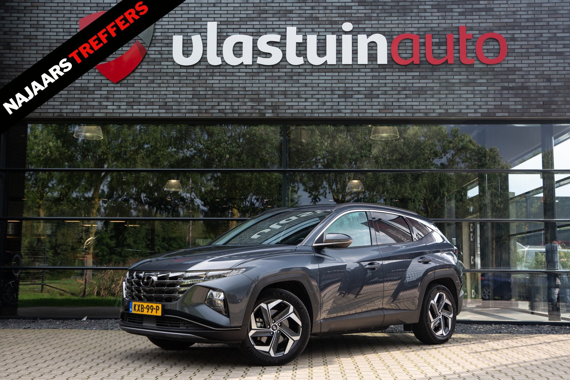 Hyundai Tucson 1.6 T-GDI PHEV Comfort , SOH 100%, Adap. crui, Auto's, Stof, Gebruikt, Zwart, 4 cilinders