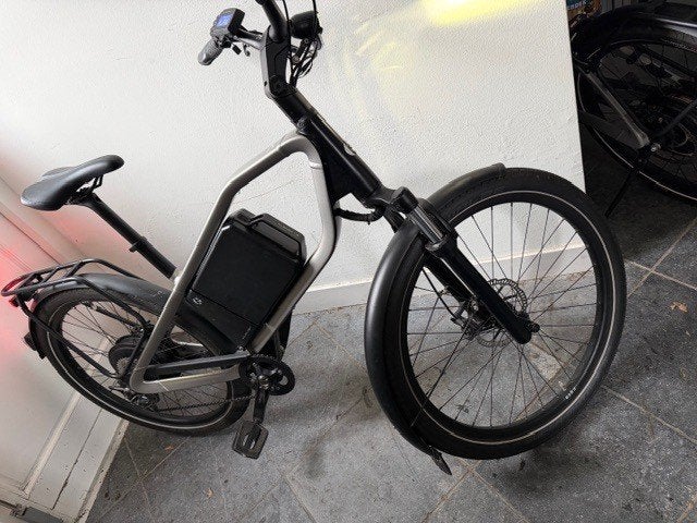 Klever X e bike achterwiel motor 33 kmh verstelbaar stuur, Fietsen en Brommers, Gebruikt, Versnellingen, Schijfrem, 53 tot 57 cm
