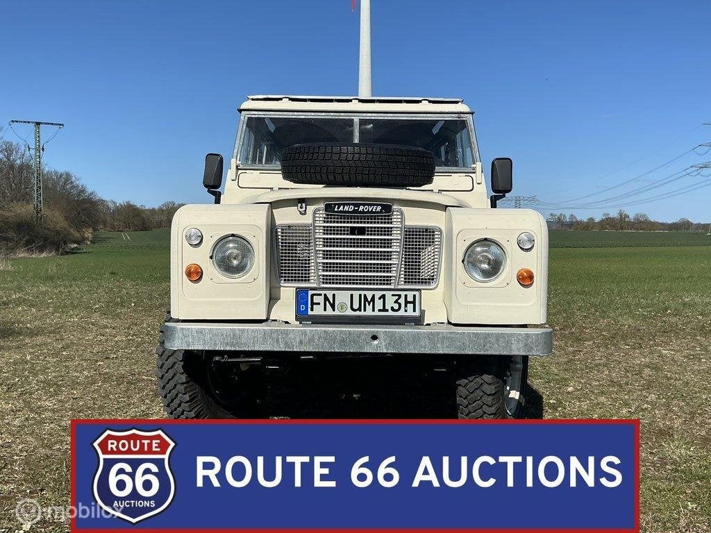 Land Rover 109 Series III | 1977 | Route 66 Auctions, Land Rover, Overige carrosserieën, Zwart, Bedrijf