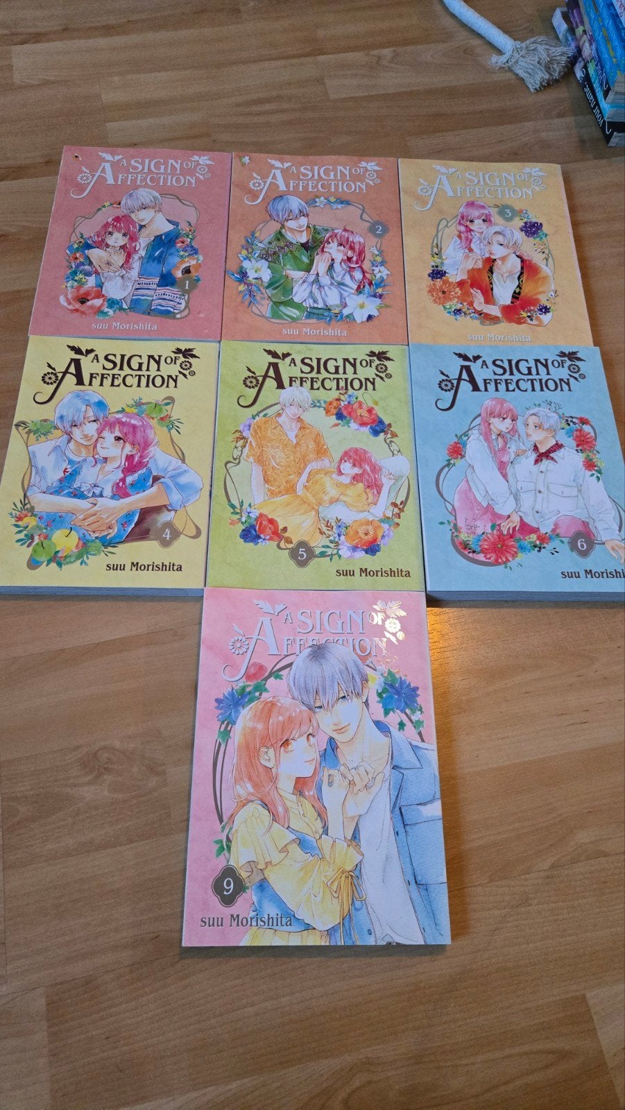 A Sign of Affection Manga Volume 1-6+9, Ophalen of Verzenden, Japan (Manga), Meerdere comics, Suu Morishita