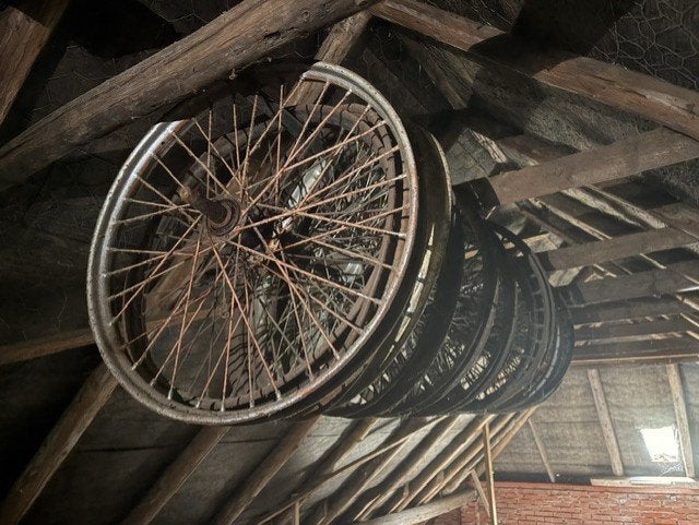 Oude velgen met naaf, Antiek en Kunst, Ophalen