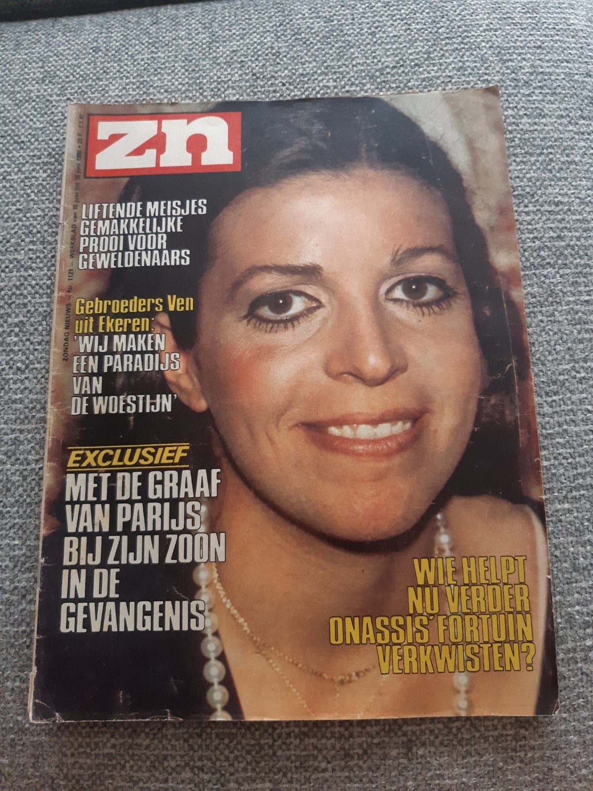 1121. ZN 1980. Christina Onassis. Kelly Family. Debra  Winge, Verzamelen, Verzenden, 1980 tot heden, Tijdschrift
