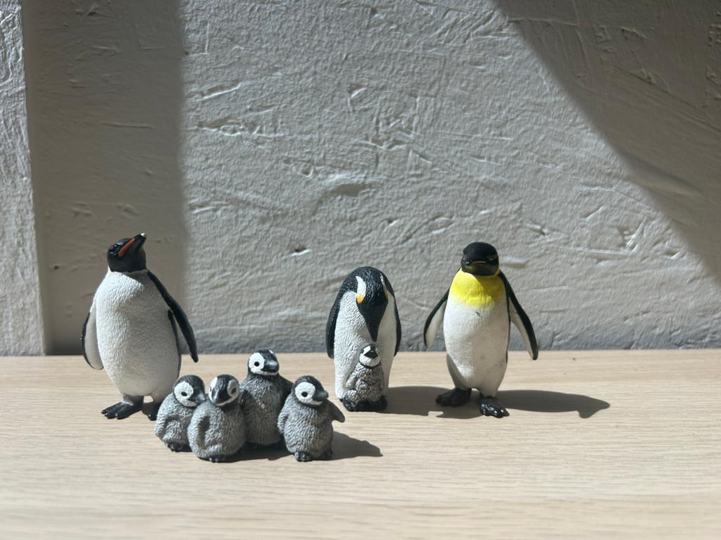 Schleich pinguins, Verzamelen, Dierenverzamelingen, Ophalen of Verzenden, Zo goed als nieuw, Paard, Beeldje of Figuurtje