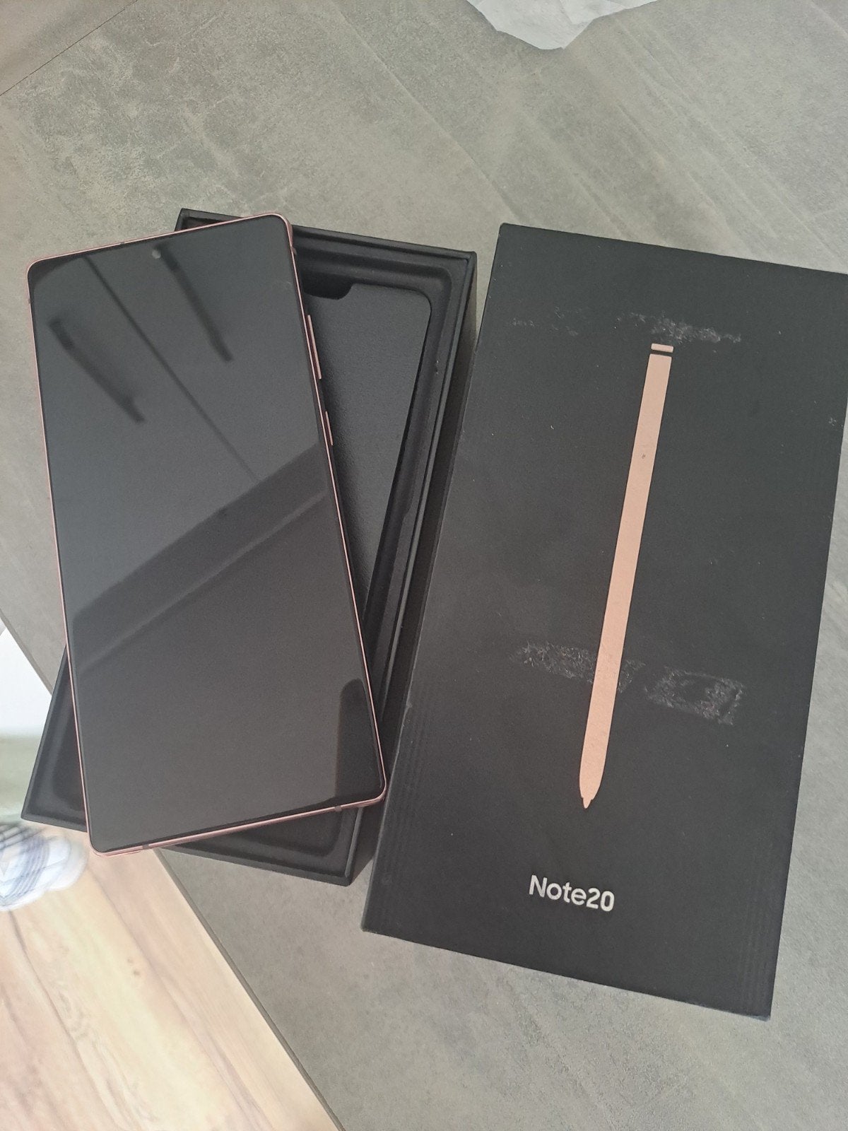 Samsung Note20 Mystic Bronze 256GB - Zonder krassen/barsten, Telecommunicatie, Mobiele telefoons | Samsung, Galaxy Note 20, Gebruikt
