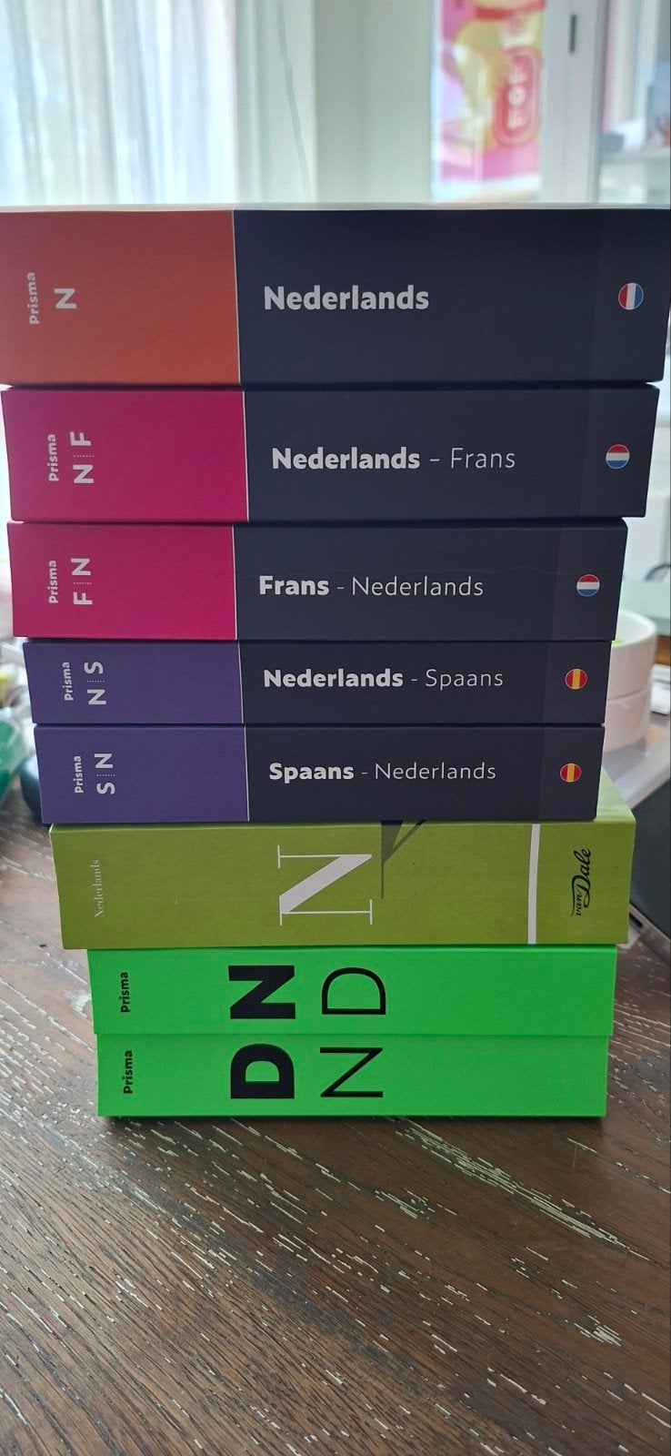 Set woordenboeken: Nederlands, Frans, Duits, Ophalen of Verzenden, Zo goed als nieuw, Prisma of Spectrum, Nederlands