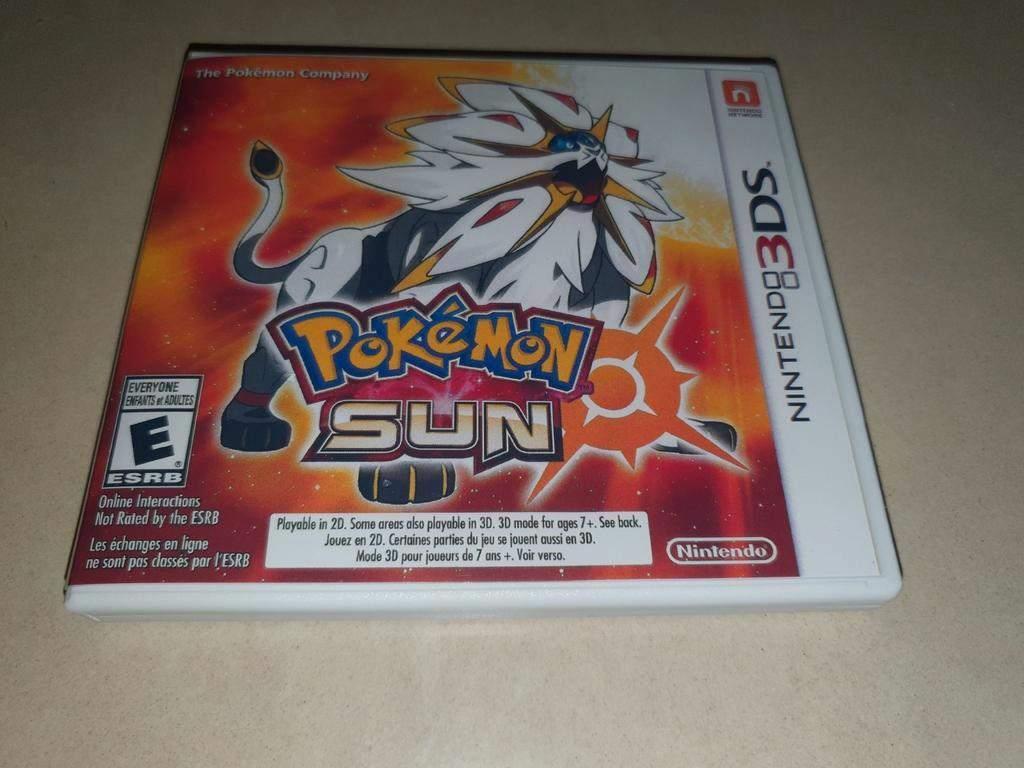 Pokemon Sun 3DS Game Case, Avontuur en Actie, Verzenden, 1 speler, Zo goed als nieuw