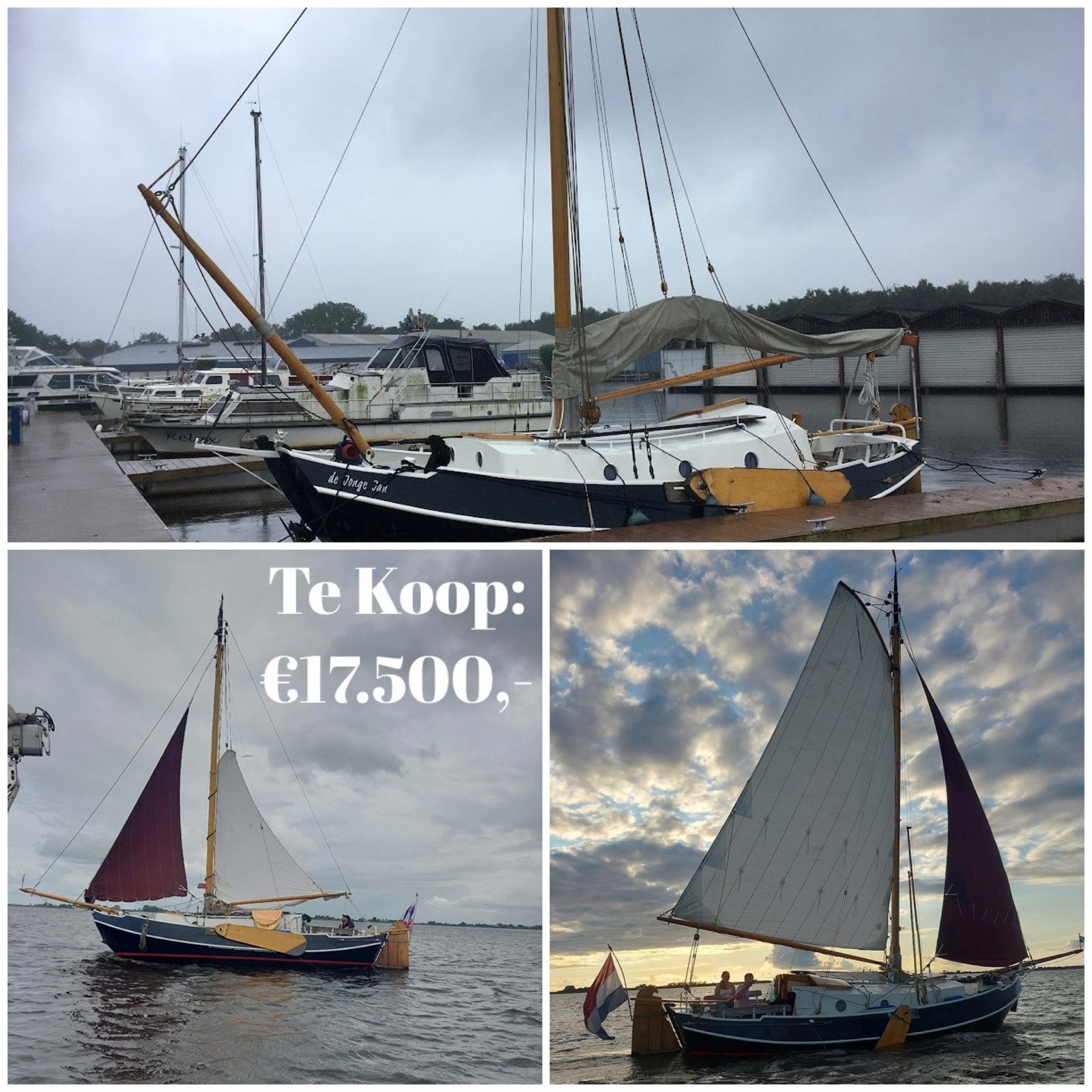 Boomsma Zeeschouw 8.50 - Ruim en goed onderhouden, Ophalen, Overige merken, Gebruikt, Staal