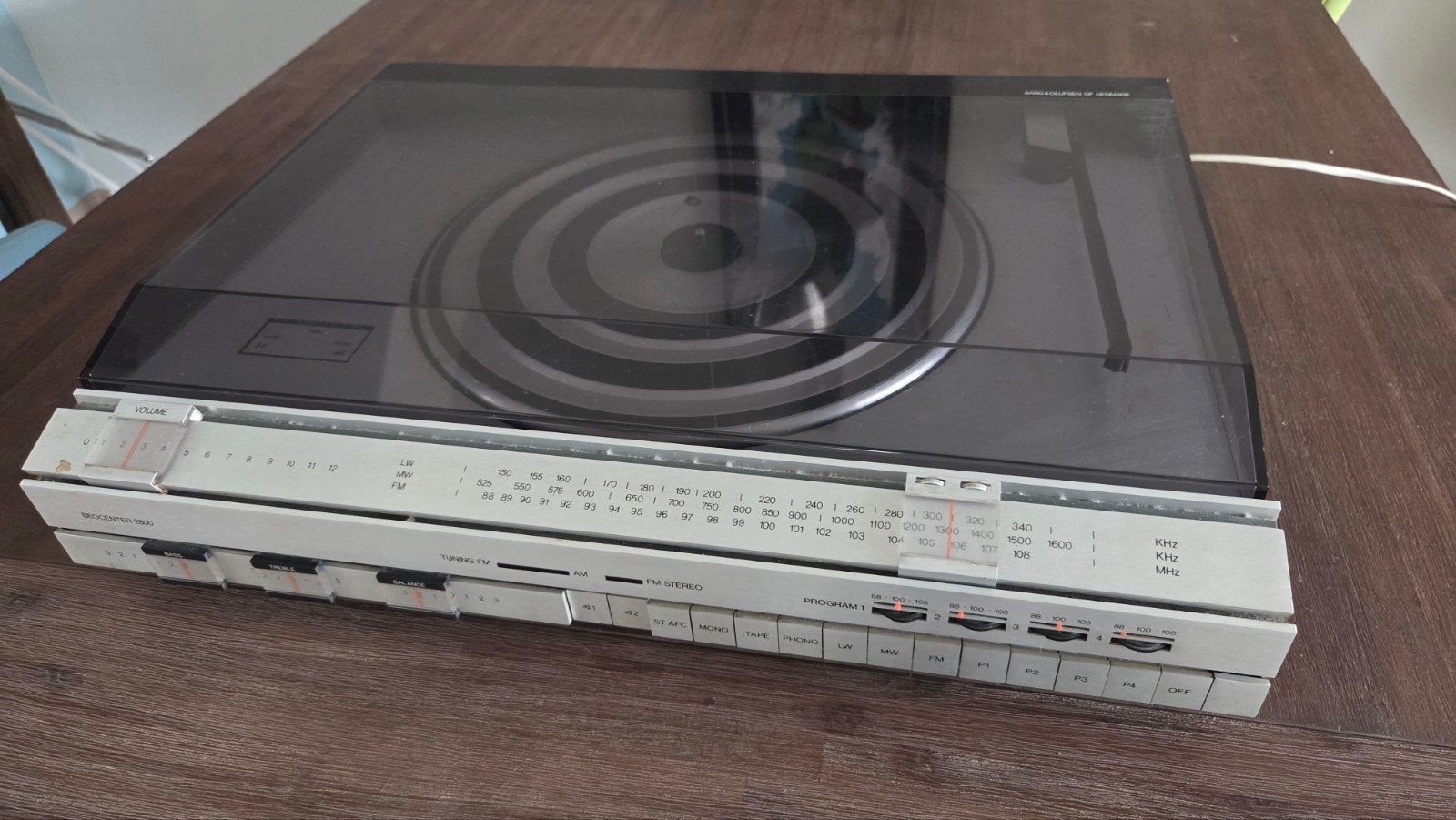 Beocenter 2800 Bang Olufsen B&O voor onderdelen/restauratiet, Automatisch, Platenspeler, Niet werkend, Ophalen
